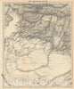 Historic Map : Afghanistan and Pakistan, C. R. Markham, 1879, Vintage Wall Art