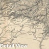 Historic Map : Afghanistan and Pakistan, C. R. Markham, 1879, Vintage Wall Art