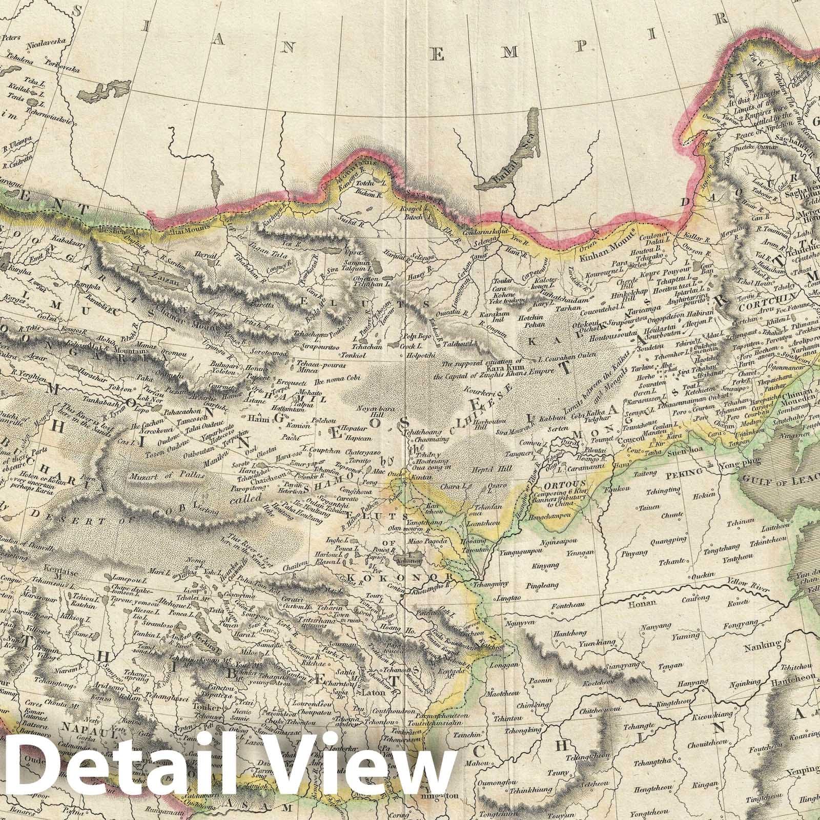 Historic Map : Tartary 