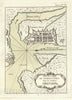 Historic Map : Charleston, South Carolina, Bellin, 1764, Vintage Wall Art