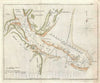 Historic Map : Doboy Sound, Georgia "Sapelo Island", Blunt, 1833, Vintage Wall Art