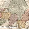 Historic Map : Asia, De Fer - Van Loon, 1704, Vintage Wall Art