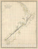 Historic Map : New Zealand, S.D.U.K., 1838, Vintage Wall Art