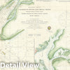 Historic Map : Calibogue Sound and Skull Creek, South Carolina, U. S. Coast Survey, 1862, Vintage Wall Art