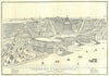 Historic Map : Washington City, D.C., Morrison, 1872, Vintage Wall Art
