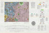 Historic Map : The Moon: Julius Ceasar Quadrangle, USGS Geologic, 1965, Vintage Wall Art