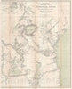 Historic Map : East Africa Tracing His First Trans-Africa Expedition, Stanley, 1879, Vintage Wall Art