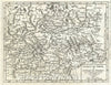 Historic Map : The County of Tyrol, Italy and Austria, Vaugondy, 1748, Vintage Wall Art