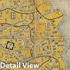 Historic Map : Hayashi Shihei Manuscript Map of Korea, 1786, Vintage Wall Art