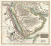 Historic Map : Arabia, Egypt, and Abysinnia, Thomson, 1817, Vintage Wall Art
