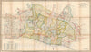 Historic Map : Plan of The City of London, Collingridge, 1885, Vintage Wall Art