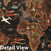 Historic Map : Pictorial Map of The World for Air France, Lucien Boucher, 1947, Vintage Wall Art