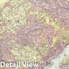 Historic Map : India, Rand McNally, 1892, Vintage Wall Art