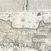 Historic Map : Java, Chatelain, 1718, Vintage Wall Art