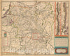 Historic Map : The Duchy of Lithuania and The Dniepr River, Hondius, 1636, Vintage Wall Art