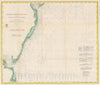 Historic Map : The entrance to The Chesapeake Bay and Delaware Bay, U.S. Coast Survey, 1862, Vintage Wall Art