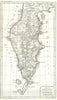 Historic Map : The Kamchatka Peninsula and The northern Kuril Islands, Bellin, 1757, Vintage Wall Art