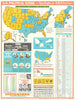 Historic Map : U.S. Presidential Election, 1968, Vintage Wall Art