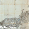 Historic Map : Tadataka Japanese Military Map of Japan, 1878, Vintage Wall Art