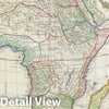 Historic Map : Africa, Vaugondy, 1795, Vintage Wall Art
