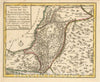 Historic Map : The Holy Land during The Regins of Kings David and Solomon, Schley, 1780, Vintage Wall Art