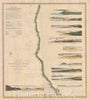 Historic Map : California anArtegon north of San Francisco, U.S. Coast Survey, 1869, Vintage Wall Art