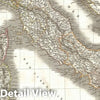 Historic Map : Italy: Sardinia, Naples, Tuscany, Modena, Lapie, 1831, Vintage Wall Art