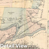 Historic Map : Ridgefield, New Jersey, Walker, 1876, Vintage Wall Art