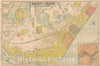 Historic Map : Showa 14 Taro Nishizawa Map of Hankou, China, 1939, Vintage Wall Art