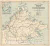 Historic Map : British North Borneo "Sabah, Malaysia", Stanford, 1926, Vintage Wall Art