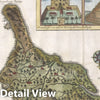 Historic Map : Bali, Indonesia, Bellin, 1760, Vintage Wall Art