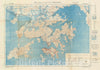 Historic Map : General Staff War Office Map of Hong Kong, Kowloon, New Territories, 1945, Vintage Wall Art