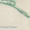 Historic Map : The Northeastern Florida Gulf Coast, U. S. Coast Survey, 1855, Vintage Wall Art