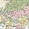 Historic Map : Asia, BraArtd, 1835, Vintage Wall Art