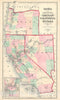Historic Map : California, Nevada, anArtegon, Gray, 1873, Vintage Wall Art