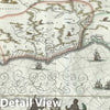 Historic Map : West Africa "Gold Coast Slave Coast, Ivory Coast", Jansson, 1660, Vintage Wall Art