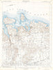 Historic Map : Huntington and Northport, Long Island, New York, U.S.G.S, 1900, Vintage Wall Art
