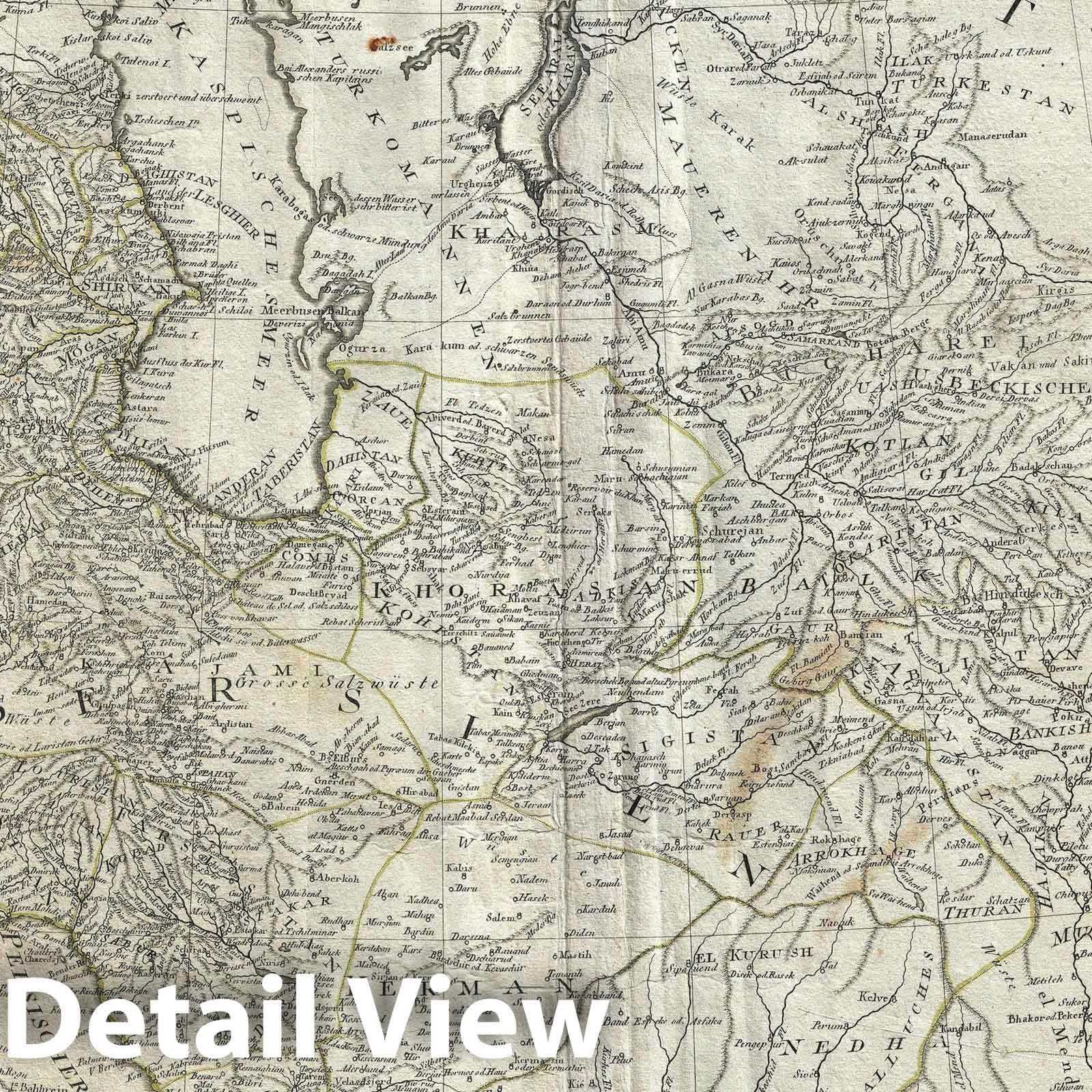 Historic Map : Persia 