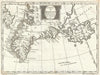 Historic Map : Greenland and Iceland, Bellin, 1770, Vintage Wall Art