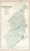 Historic Map : Richmond Hill, Queens, New York City, Beers, 1873, Vintage Wall Art