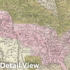 Historic Map : North America w/ Republic of Texas, BraArtd, 1841, Vintage Wall Art