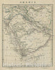 Historic Map : Arabia, Arrowsmith, 1828, Vintage Wall Art