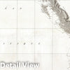 Historic Map : The West Coast of North America - California, Vancouver, Alaska, Vancouver, 1799, Vintage Wall Art