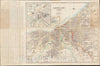 Historic Map : Plan of Cleveland, Ohio, Mountcastle, 1939, Vintage Wall Art