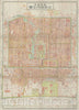 Historic Map : Beijing or Peking, China, Kizaki Jun'ichi, 1929, Vintage Wall Art
