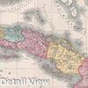 Historic Map : Cuba, Rand McNally, 1892, Vintage Wall Art