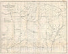 Historic Map : Ancient Native American Ruins in The American Southwest, Owen, 1876, Vintage Wall Art