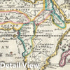 Historic Map : Africa, De La Feuille, 1710, Vintage Wall Art