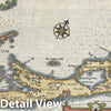 Historic Map : Bermuda, Cloppenburg and Mercator, 1630, Vintage Wall Art