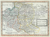 Historic Map : Poland, Bowles - Herman Moll, 1784, Vintage Wall Art